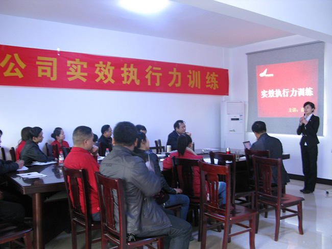 公司組織中高層管理者進行實效執(zhí)行力訓(xùn)練