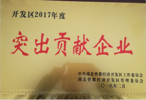 隨州億豐泵業(yè)有限公司參加曾都經(jīng)濟(jì) 開發(fā)區(qū)2017年度工作總結(jié)暨2018工作動(dòng)員會